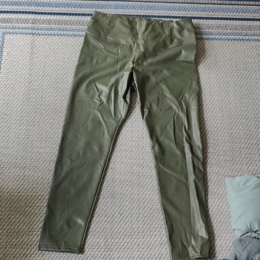 Olive Green Leggings